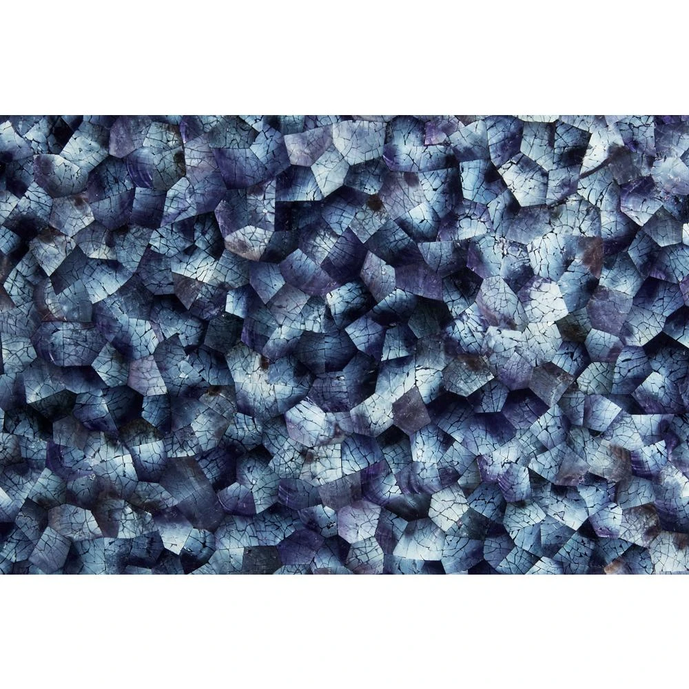 30" Elements Collection Mussel Shell Blue Custom Column Panel JBRMSBLUE30
