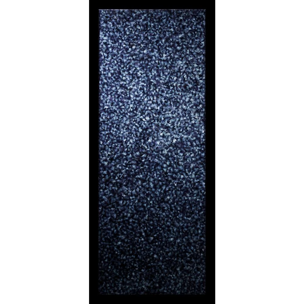 30" Elements Collection Mussel Shell Blue Custom Column Panel JBRMSBLUE30