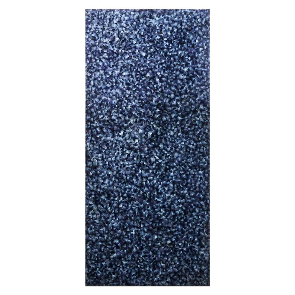 36" Elements Collection Mussel Shell Blue Custom Column Panel JBRMSBLUE36