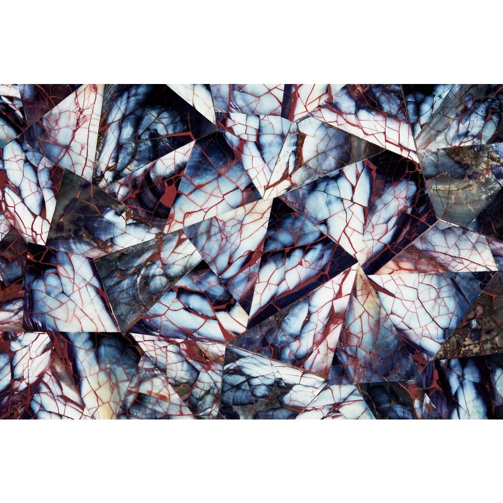 30" Elements Collection Mussel Shell Burgundy Custom Column Panel JBRMSBURG30