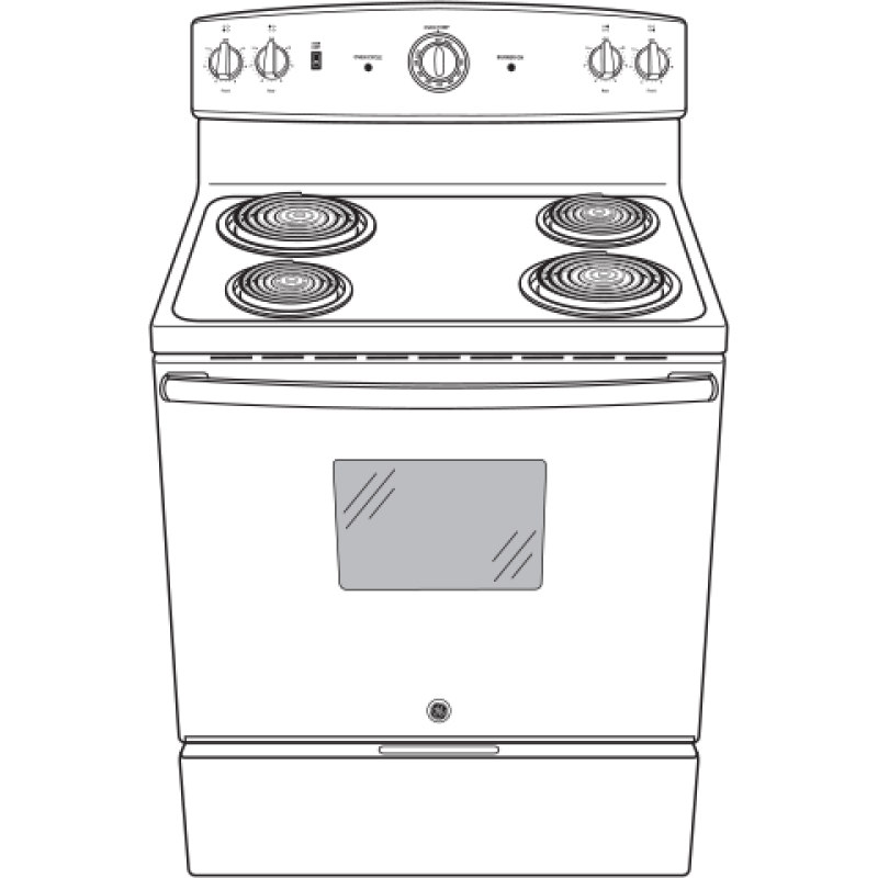 30" Free-Standing Electric Range view 11