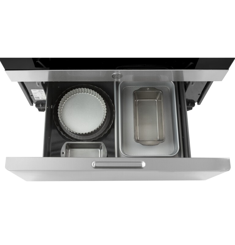 Removable full-width storage drawer