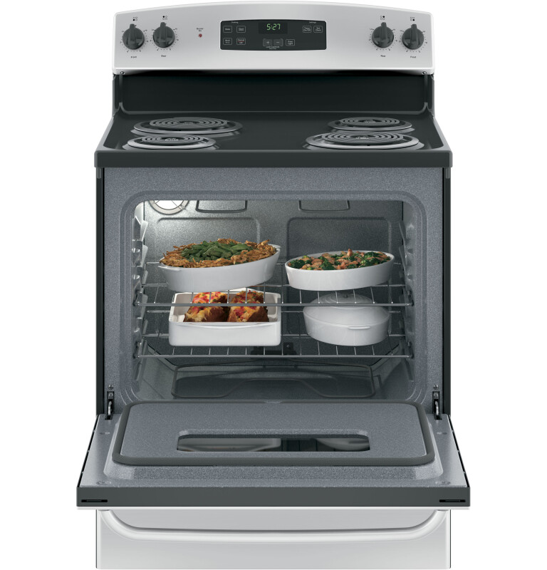 30" Free-Standing Electric Range JBS27RKSS, product image 5 of 11