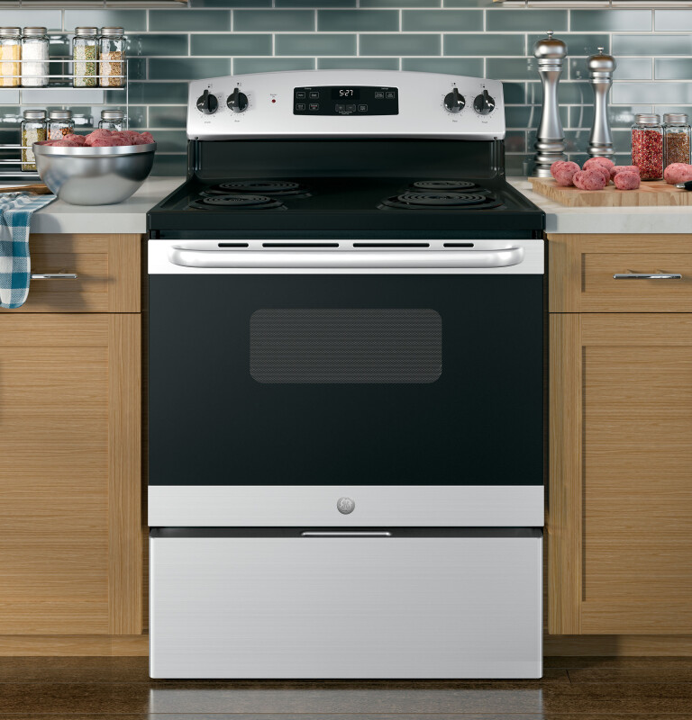 30" Free-Standing Electric Range JBS27RKSS, product image 9 of 11
