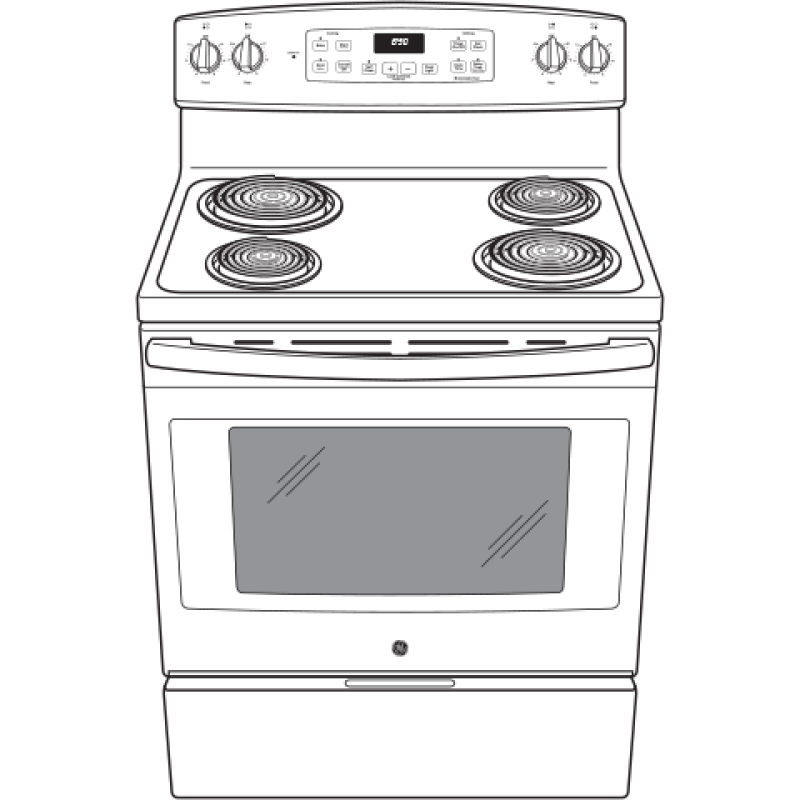 30" Free-Standing Electric Range view 12