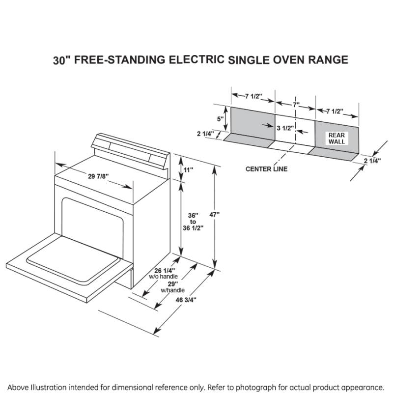 30" Free-Standing Electric Range view 13