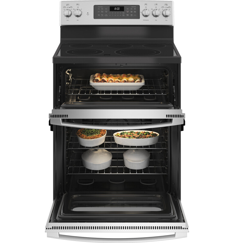 30" Free-Standing Electric Double Oven Convection Range view 20