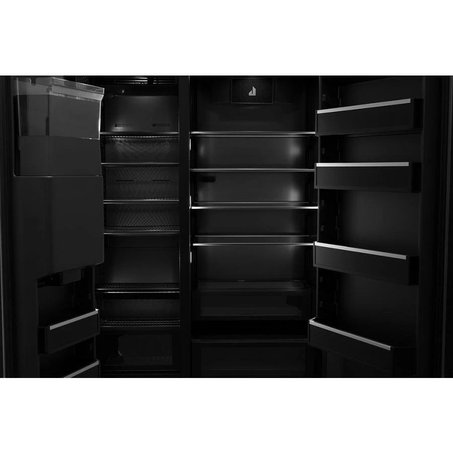 RISE 48" Built-In Side-By-Side Refrigerator with External Ice and Water Dispenser JBSS48E22L