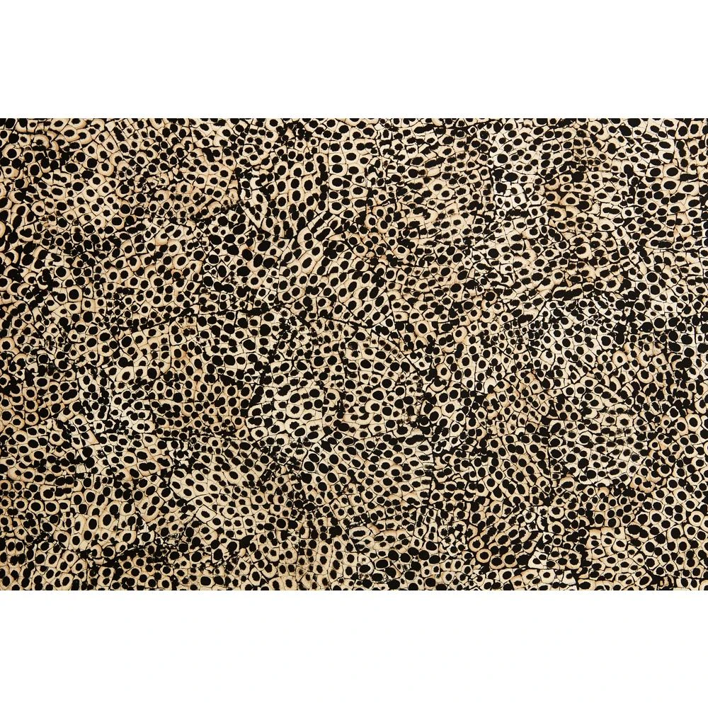 24" Elements Collection Eggshell Snakeskin Black Custom Wine Column Panel JBWEBLACK18