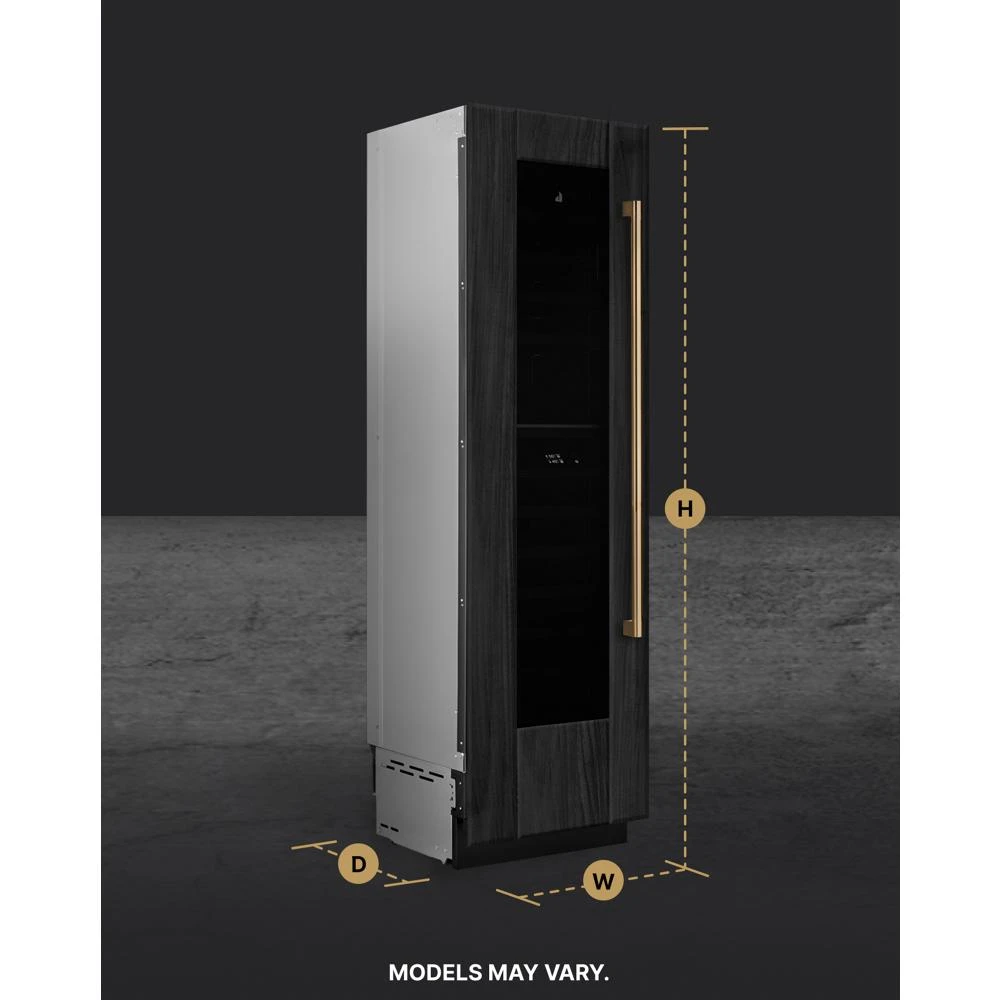 24"Panel-Ready Built-In Wine Column Refrigerator, Left Swing view 19