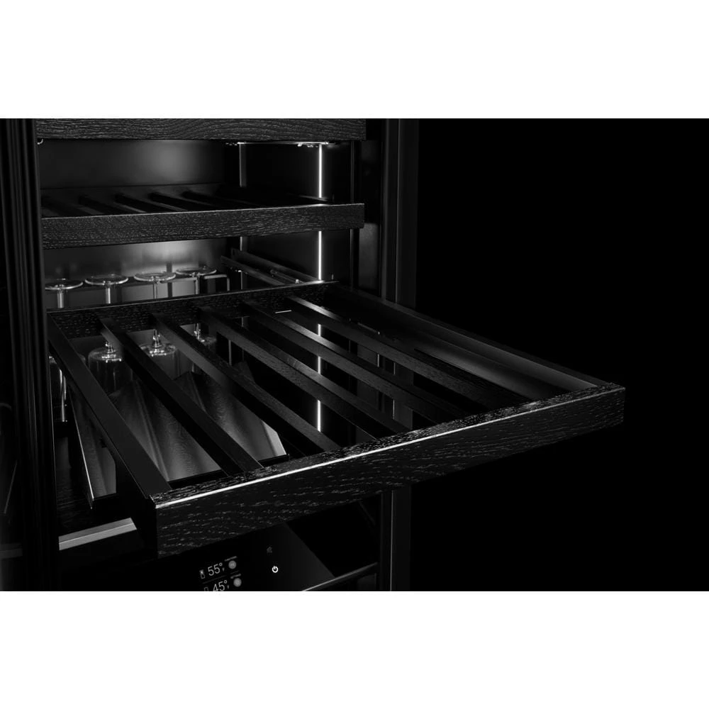 24"Panel-Ready Built-In Wine Column Refrigerator, Left Swing view 21