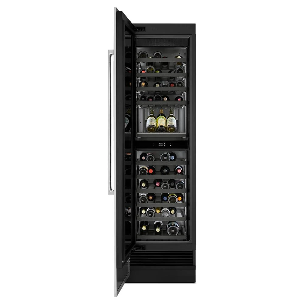 24"Panel-Ready Built-In Wine Column Refrigerator, Left Swing view 25