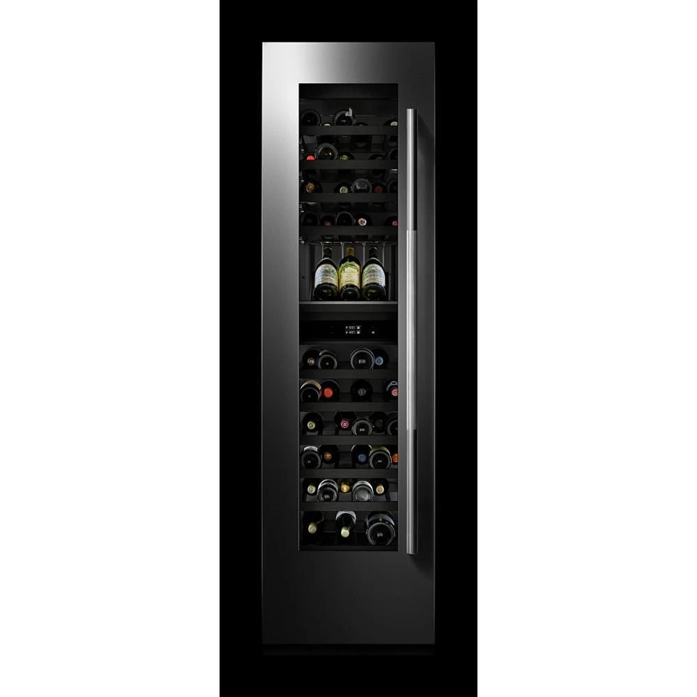 24"Panel-Ready Built-In Wine Column Refrigerator, Left Swing view 34