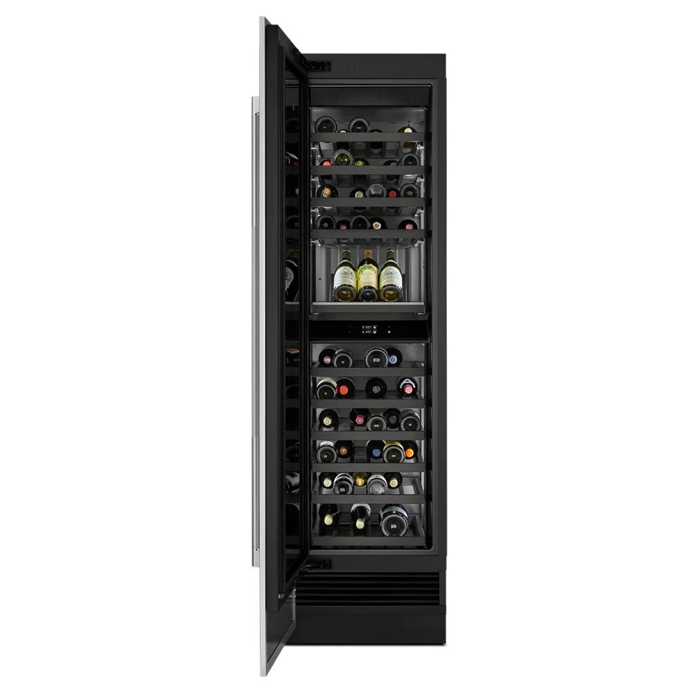 24"Panel-Ready Built-In Wine Column Refrigerator, Left Swing view 10