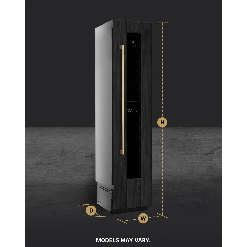 18"Panel-Ready Built-In Wine Column Refrigerator, Right Swing JBWFNR18RX
