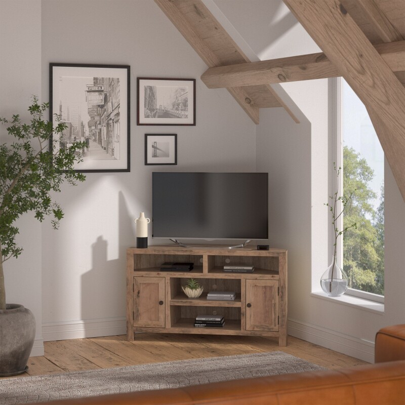 Joshua Creek 52" Corner Tv Console JC1213BNW