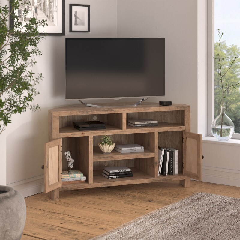 Joshua Creek 52" Corner Tv Console JC1213BNW