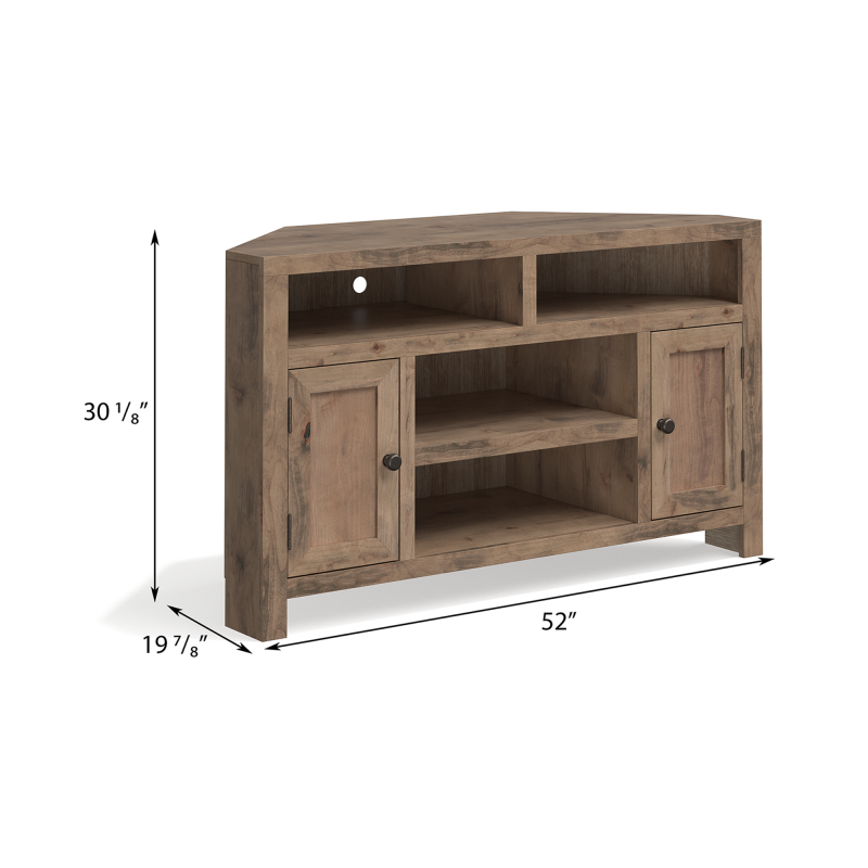 Joshua Creek 52" Corner Tv Console JC1213BNW