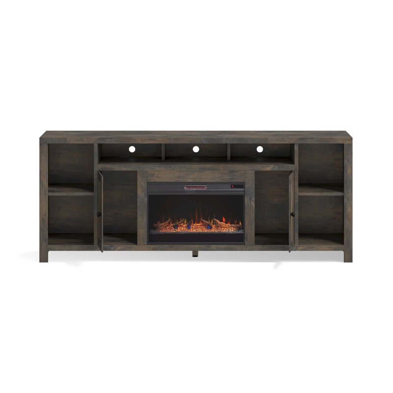 Joshua Creek 84" Fireplace Console JC5284BNW