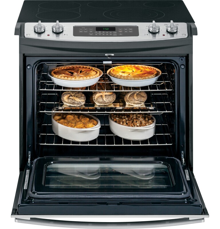 30" Drop-In Electric Convection Range JD750SFSS