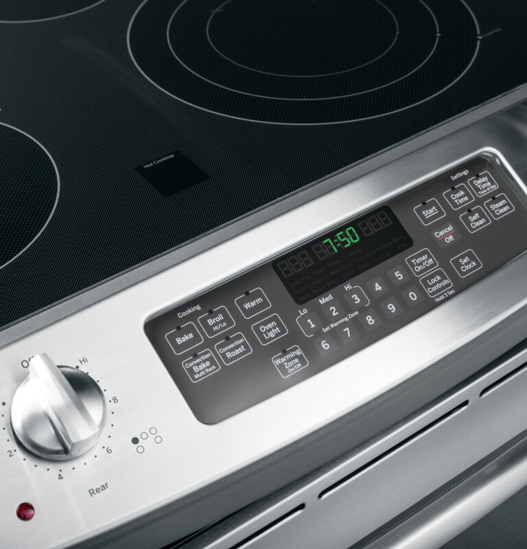 30" Drop-In Electric Convection Range JD750SFSS