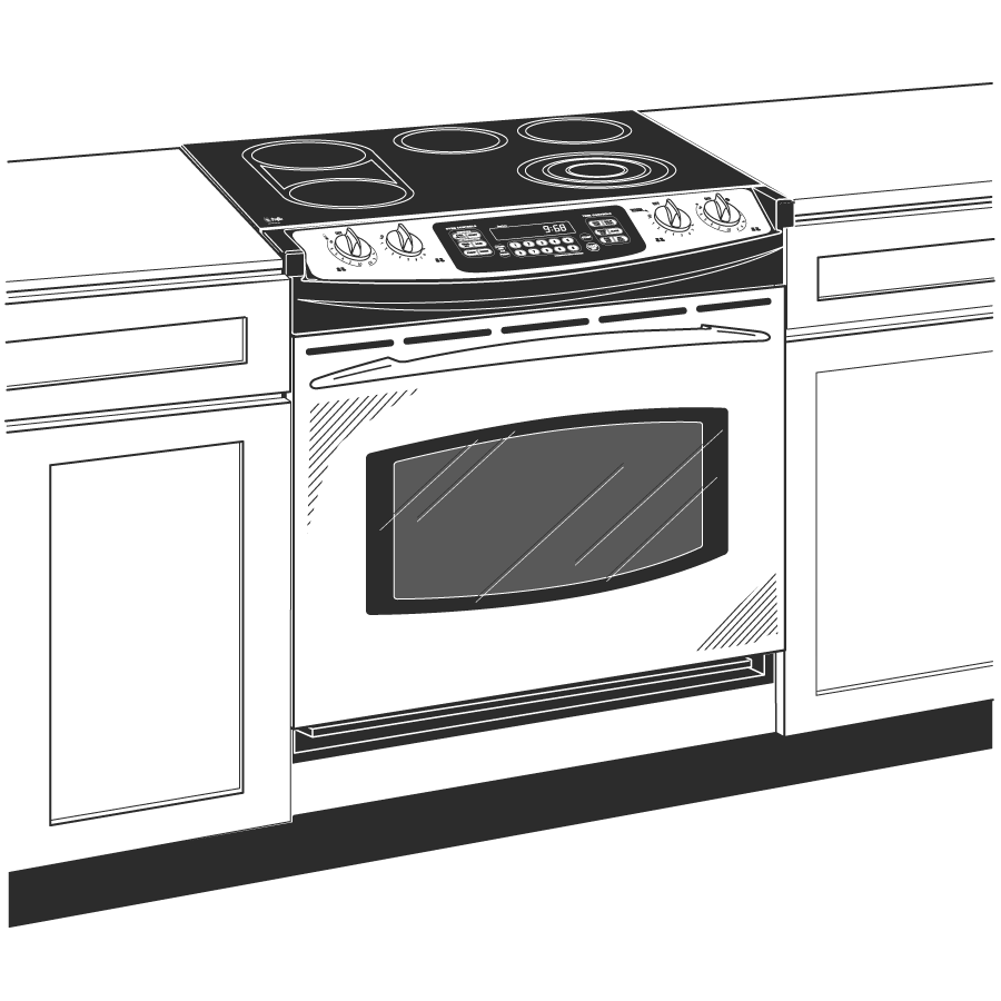 30" Drop-In Electric Range JD968SKSS