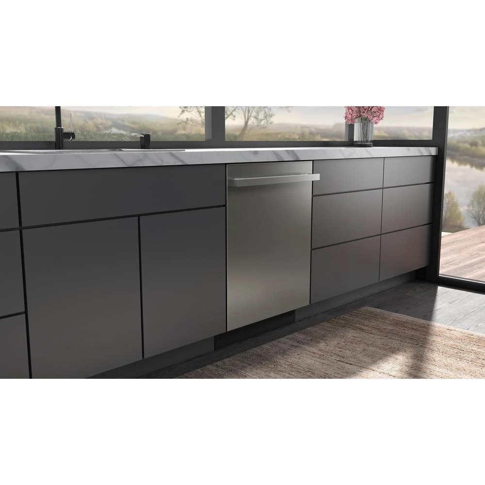 24" Noir™ Fully Integrated Dishwasher With 3rd Level Rack With Wash JDAF5924RM