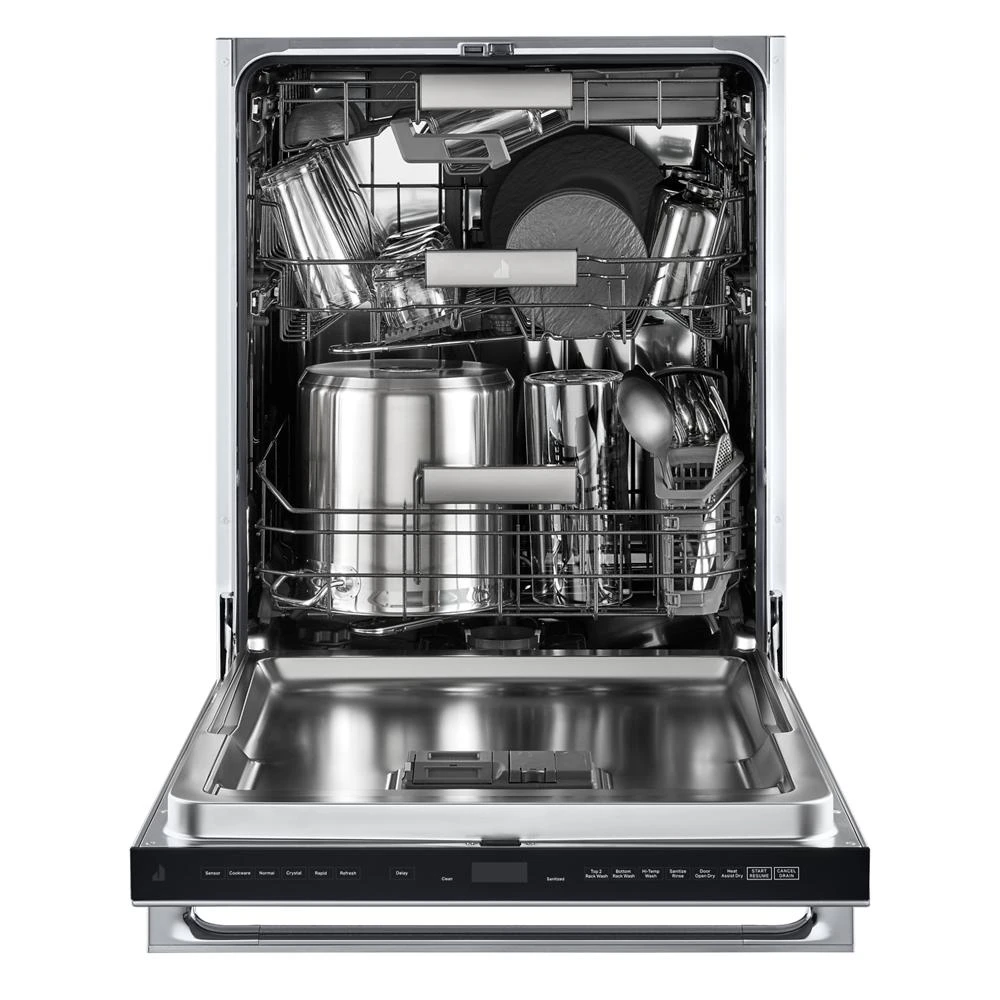 24" Noir™ Fully Integrated Dishwasher With 3rd Level Rack With Wash JDAF5924RM