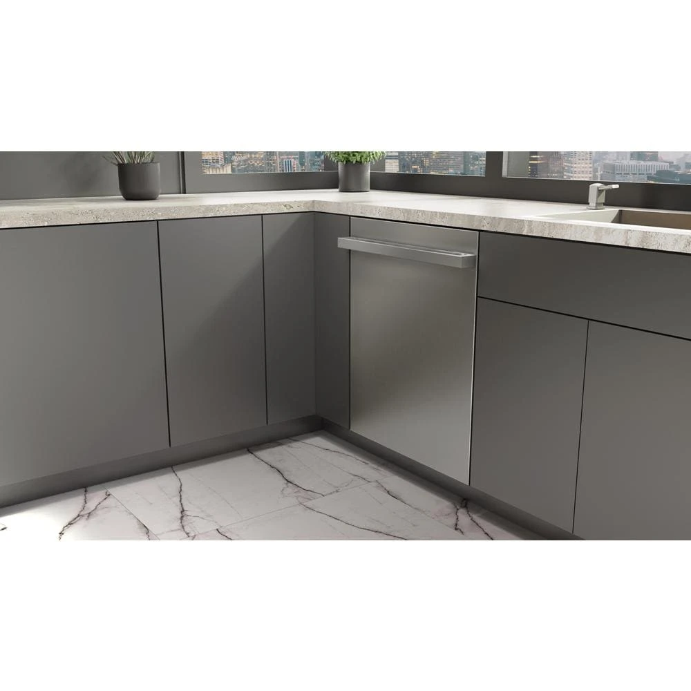 24" Noir™ Fully Integrated Dishwasher With 3rd Level Rack With Wash JDAF5924RM