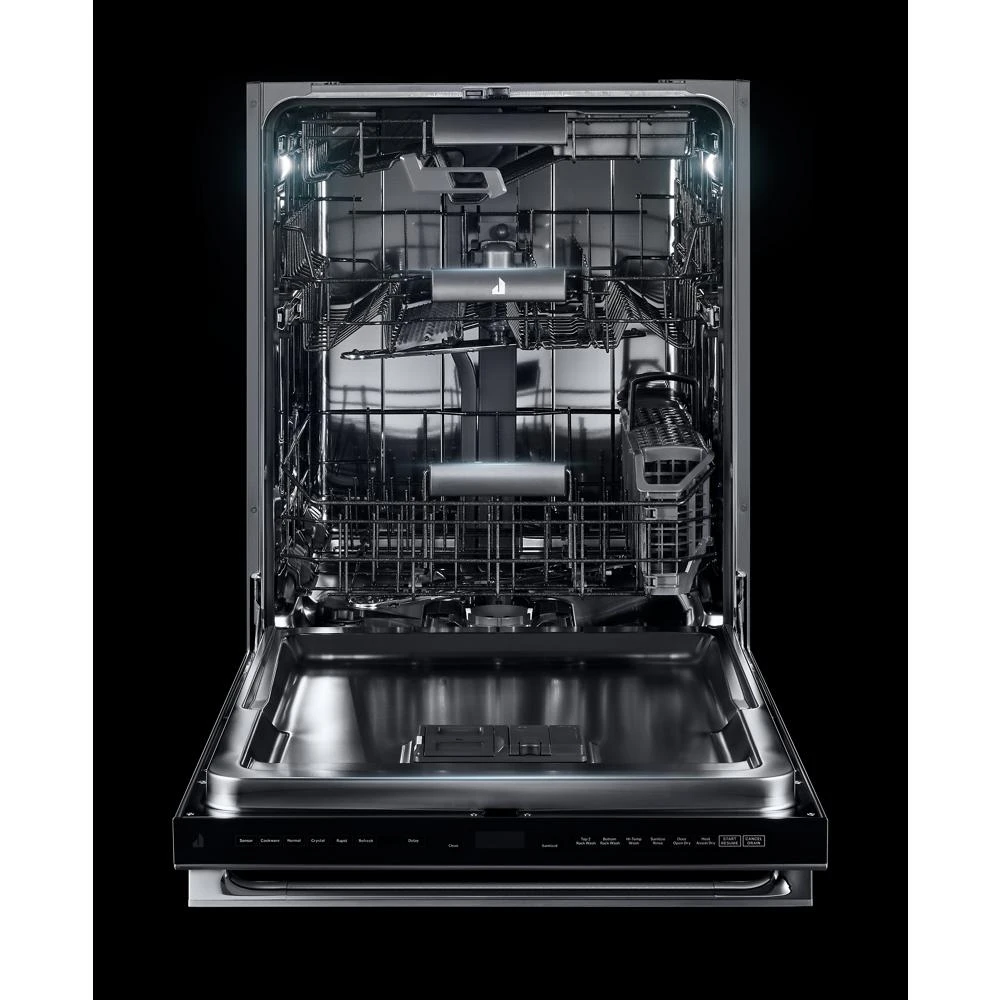 24" Noir™ Fully Integrated Dishwasher With 3rd Level Rack With Wash JDAF5924RM