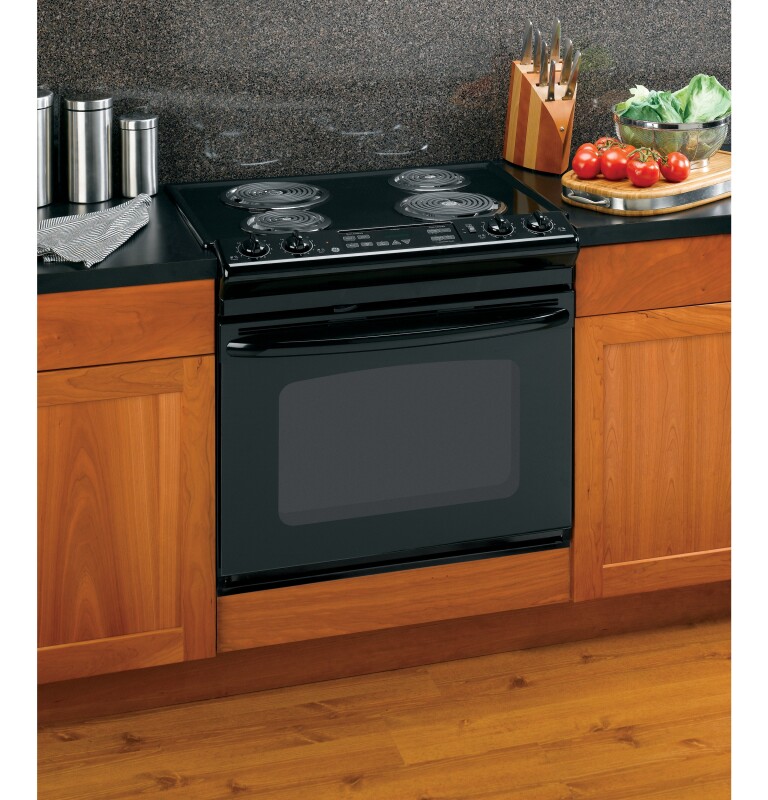 30" Drop-In Electric Range with Self-Cleaning Oven JDP39DNBB