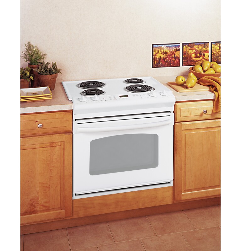 30" Drop-In Electric Range with Self-Cleaning Oven JDP39DNWW