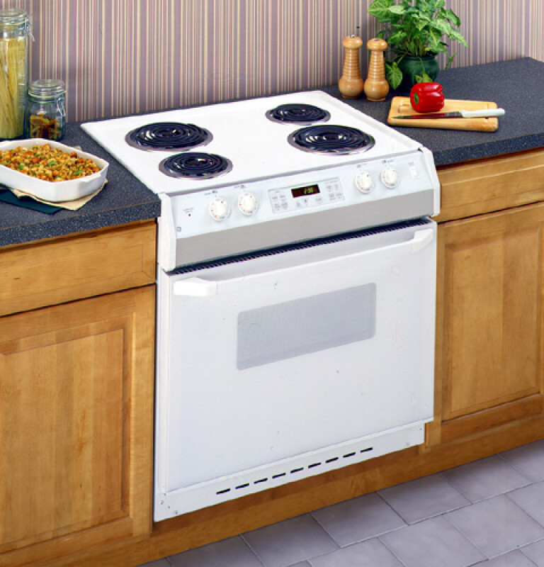 30" Drop-In Electric Range with Self-Cleaning Oven JDP39WWWW