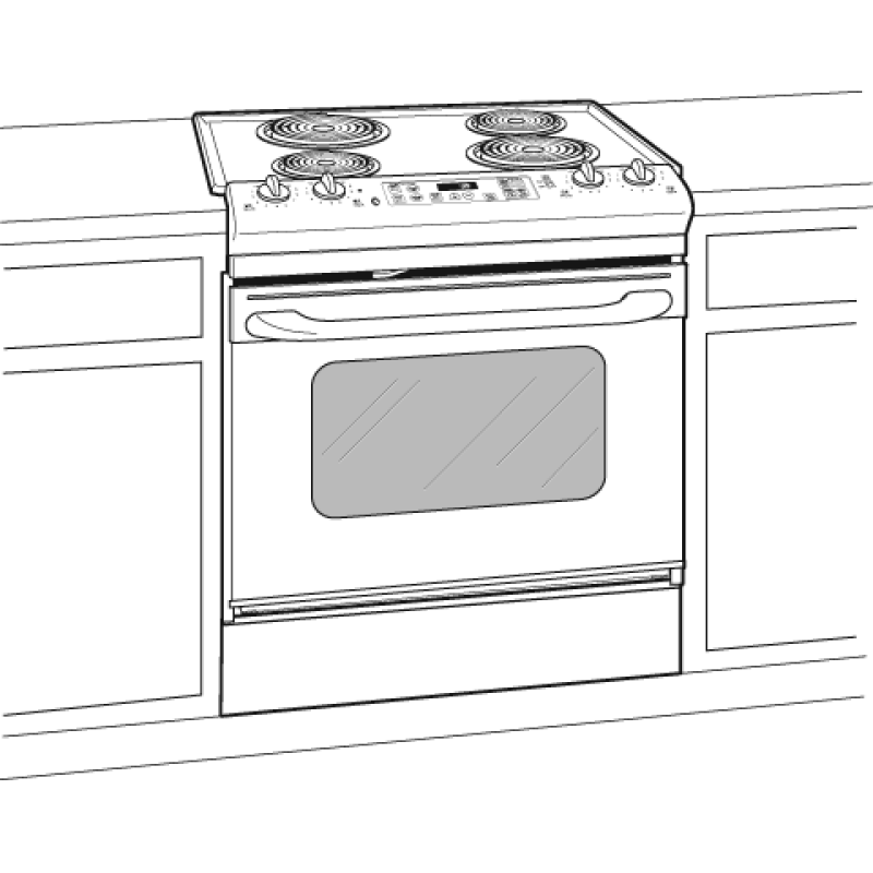 30" Drop-In Electric Range with Self-Cleaning Oven JDP39WWWW
