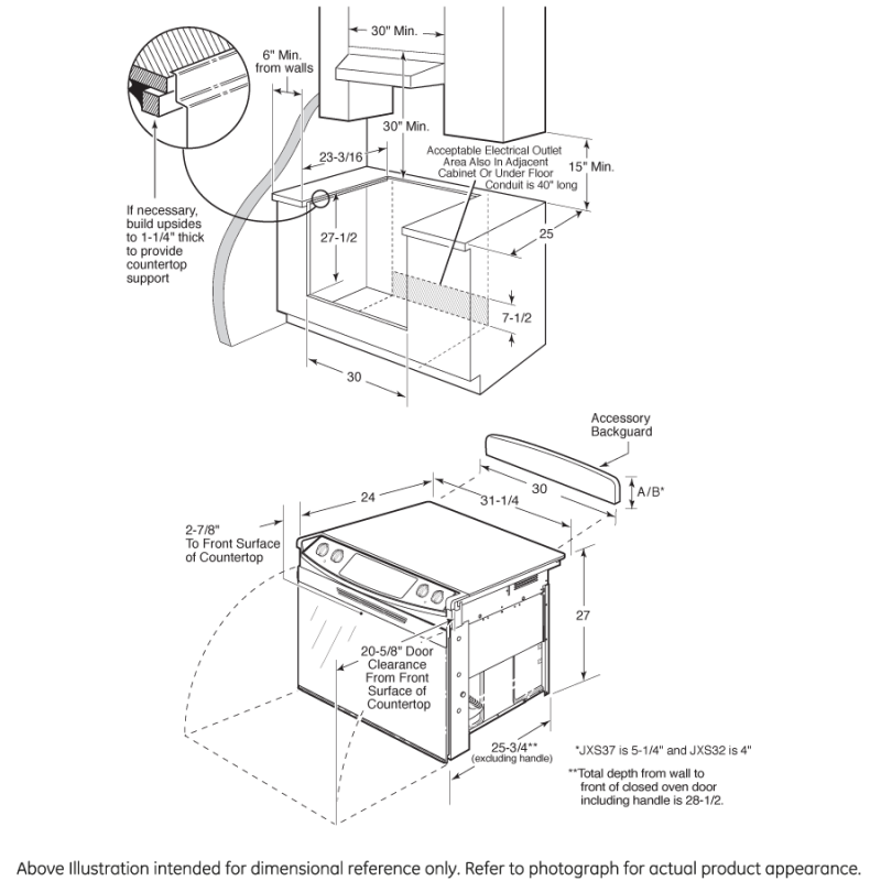 30" Drop-In Electric Range with Self-Cleaning Oven view 3