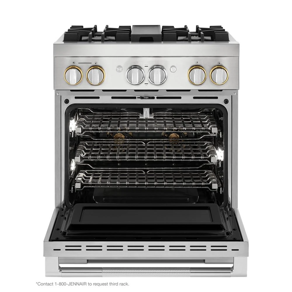 RISE⢠30" Dual-Fuel Professional Range JDRP430HL