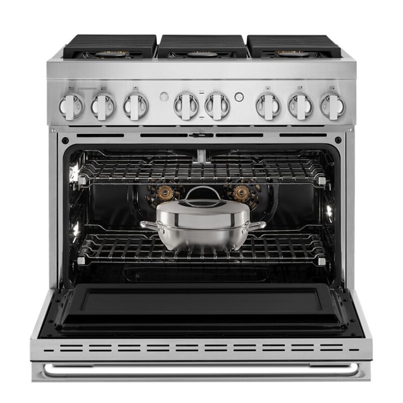 NOIR 36" Dual-Fuel Professional Range JDRP436HM