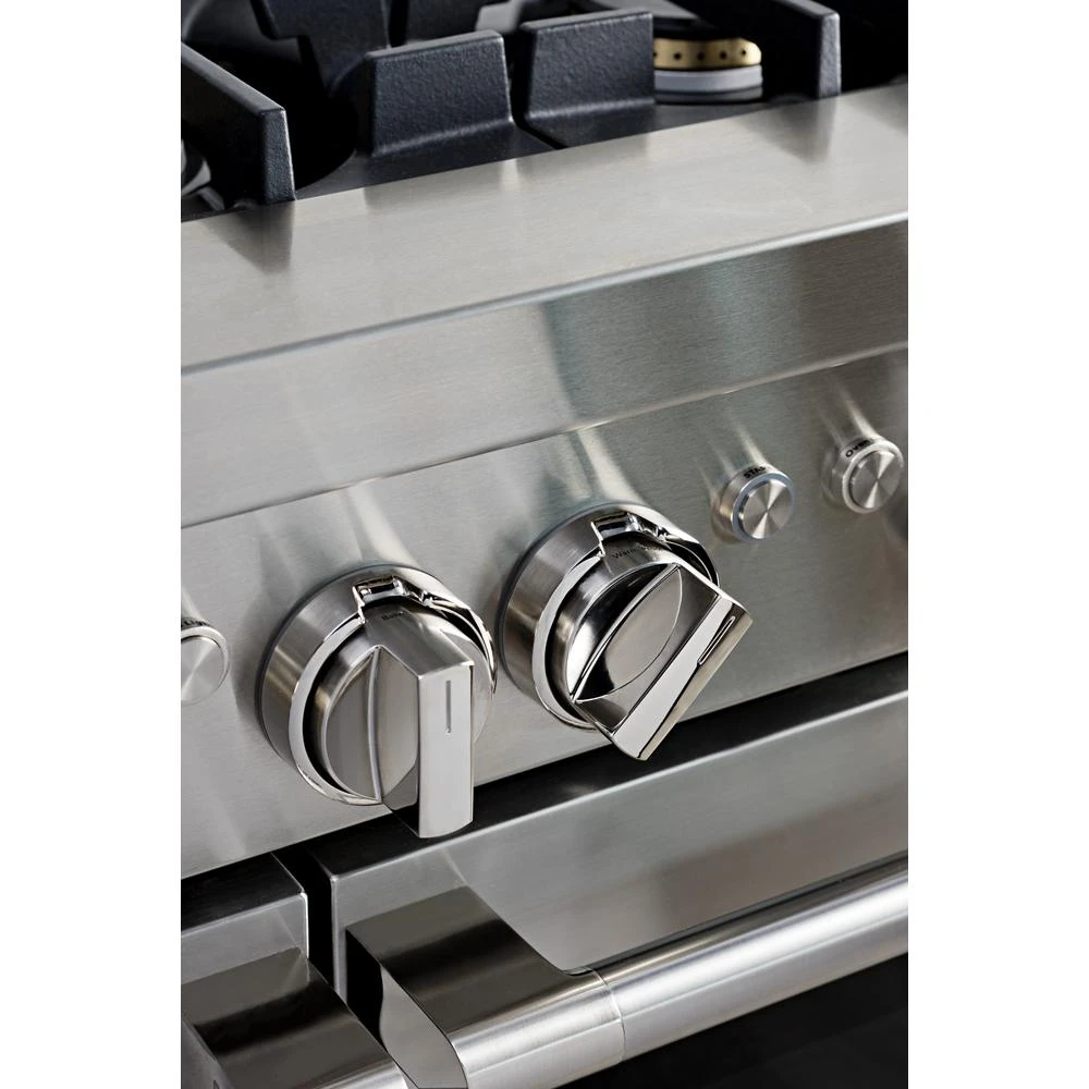 RISE™ 48" Dual-Fuel Professional Range with Chrome-Infused Griddle JDRP548HL