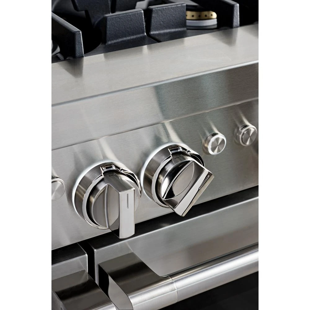 RISE™ 48" Dual-Fuel Professional Range with Chrome-Infused Griddle JDRP548HL