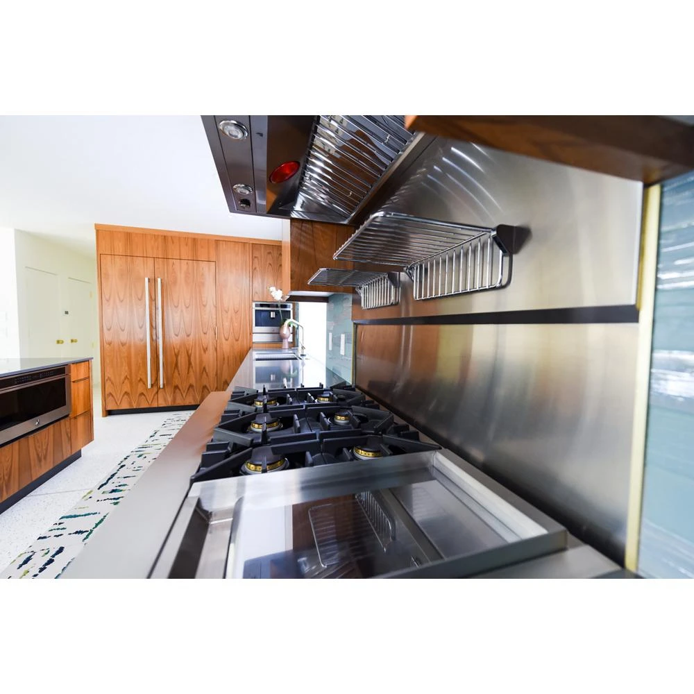 RISE™ 48" Dual-Fuel Professional Range with Chrome-Infused Griddle JDRP548HL