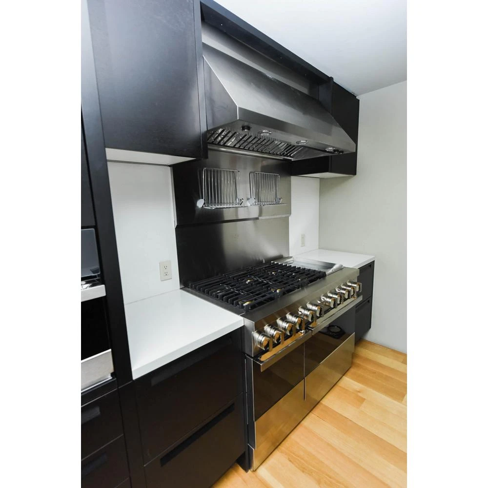 NOIR™ 48" Dual-Fuel Professional Range with Chrome-Infused Griddle JDRP548HM