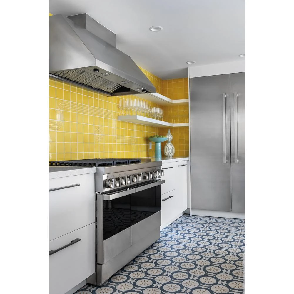 NOIR™ 48" Dual-Fuel Professional Range with Chrome-Infused Griddle JDRP548HM