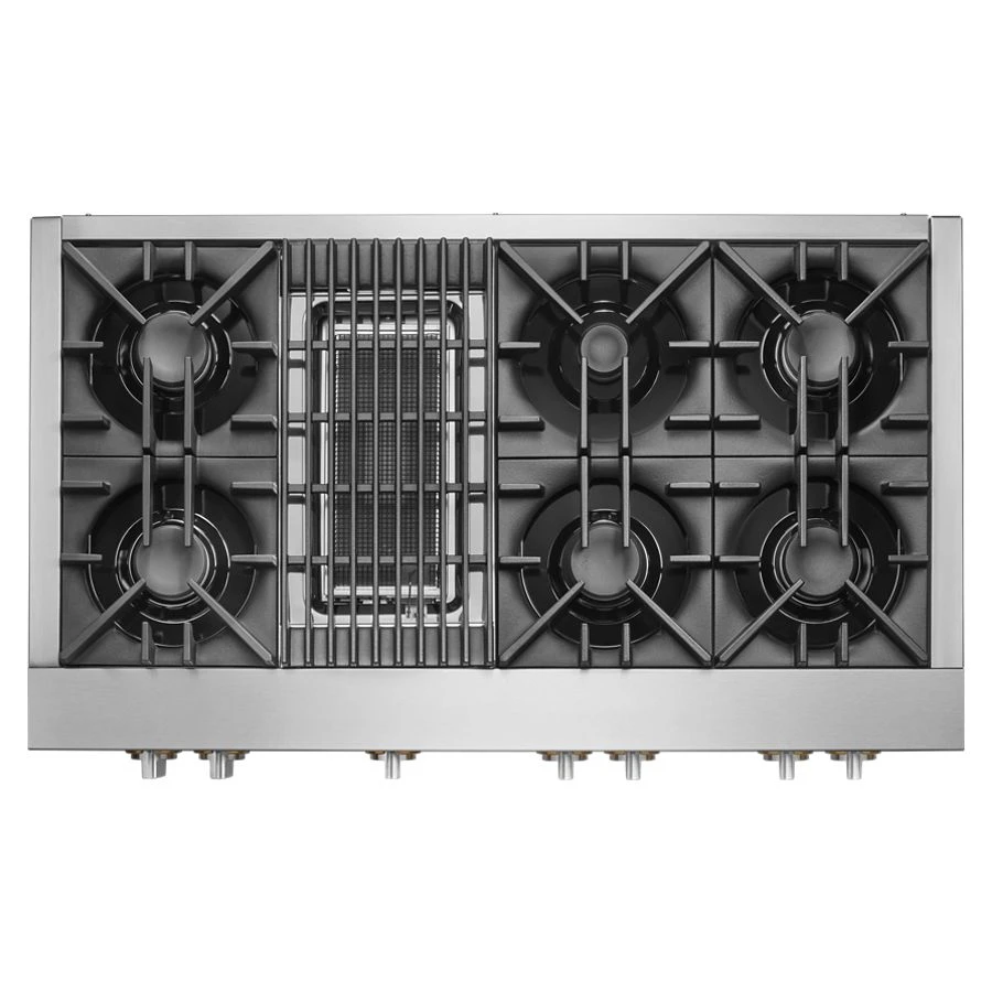 Jennair JDRP648HL Rise 48" Dual-Fuel Professional-Style Range With Grill - Thumbnail 5