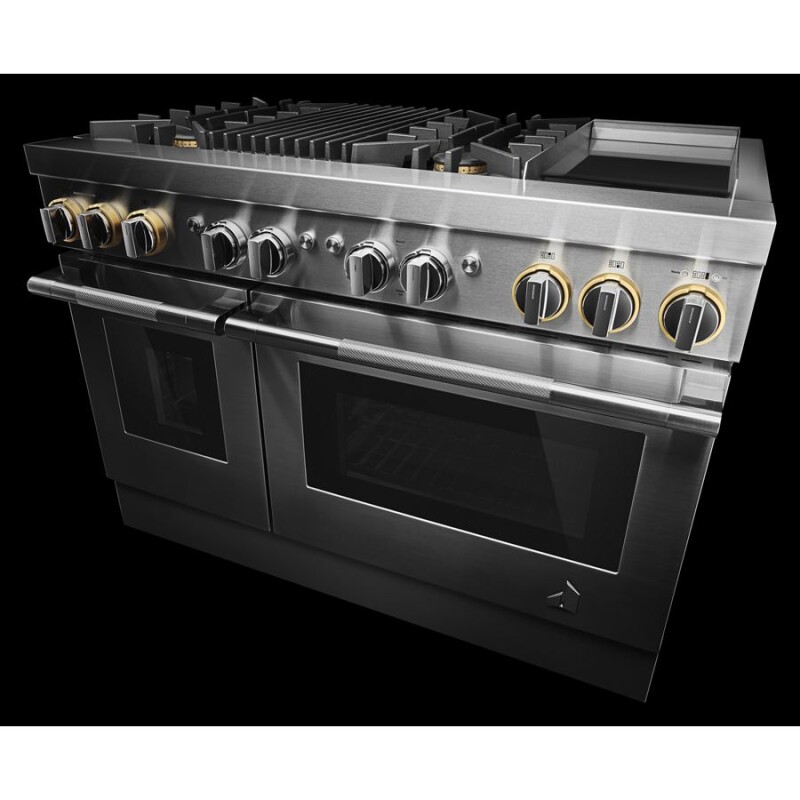 48" Dual-Fuel Professional-Style Range with Chrome-Infused Griddle and Grill JDRP748HL