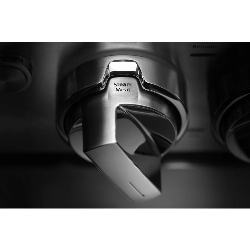 RISE™ 36" Dual-Fuel Professional Range with Chrome-Infused Griddle and Steam Assist JDSP536HL