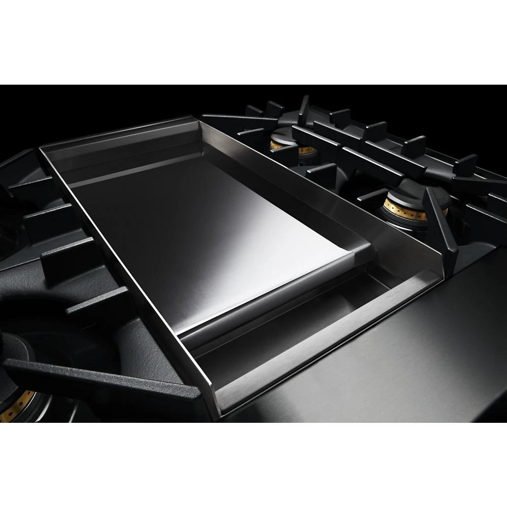 RISE™ 48" Dual-Fuel Professional-Style Range with Chrome-Infused Griddle and Steam Assist JDSP548HL