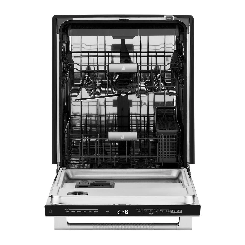 Rise™ 24" Built-in Dishwasher With Precise Fit 3rd Rack For Cutlery With Plasma Coating, 39 Dba JDTS3924SL