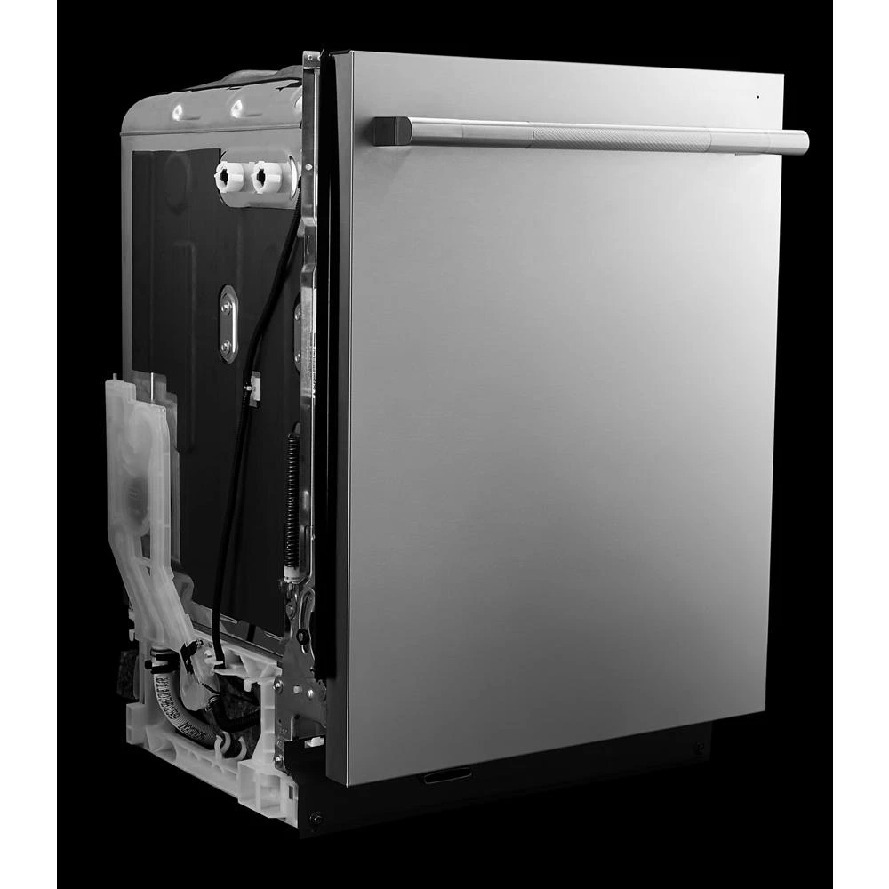 Rise™ 24" Built-in Dishwasher With Precise Fit 3rd Rack For Cutlery With Plasma Coating, 39 Dba JDTS3924SL