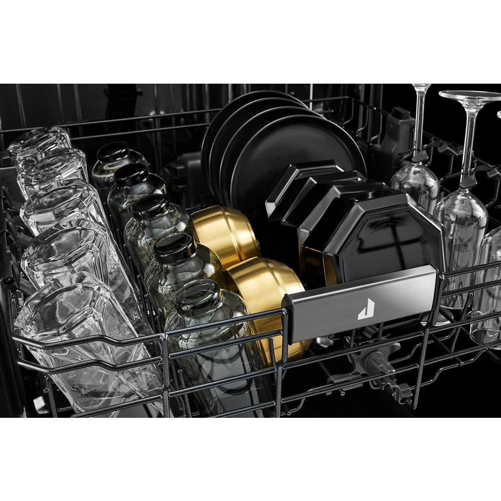 NOIR™ 24" Built-In Dishwasher with Precise Fit 3rd Rack for Cutlery with Plasma Coating, 39 dBA JDTS3924SM