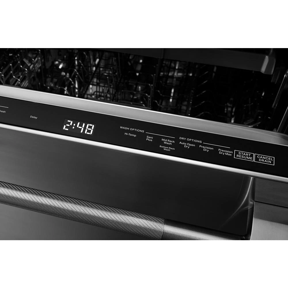 NOIR™ 24" Built-In Dishwasher with Precise Fit 3rd Rack for Cutlery with Plasma Coating, 39 dBA JDTS3924SM